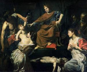 The Judgement of Solomon (oil on canvas) | Obraz na stenu