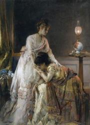 After the Ball, 1874 (oil on canvas) | Obraz na stenu