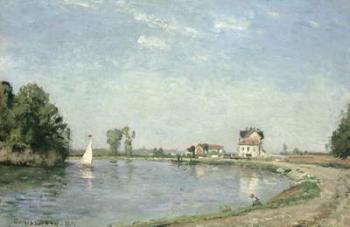 At the River's Edge, 1871 (oil on canvas) | Obraz na stenu
