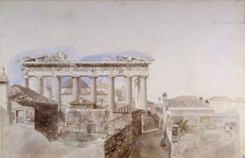 Ancient Greece (w/c on paper) | Obraz na stenu