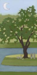 Cherry Tree, Summer, 2013, (oil on wood panel) | Obraz na stenu