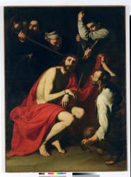 The Mocking of Christ (oil on canvas) | Obraz na stenu