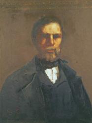 Portrait of Theodore Cuenot, 1847 (oil on canvas) | Obraz na stenu