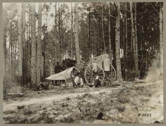 Brady's photo outfit in front of Petersburg, Virginia 1864 | Obraz na stenu