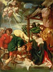 Adoration of the Shepherds, 17th century | Obraz na stenu