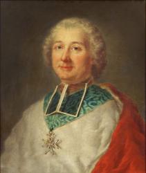 Paul d'Albert de Luynes (1703-88) Archbishop of Sens (oil on canvas) | Obraz na stenu