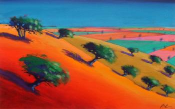 Ragged Stone Hill (acrylic on canvas) | Obraz na stenu