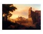 [Rome, the Colosseum and the Roman Forum]